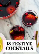 18 Festive Holiday Cocktails
