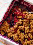 Mixed Berry Crisp (Gluten Free)