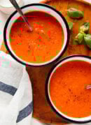 Roasted Red Pepper and Tomato Soup