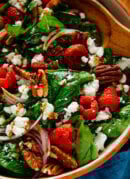 Seasonal Spinach Salad
