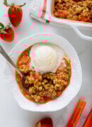Strawberry Rhubarb Crisp