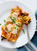 Veggie Black Bean Enchiladas
